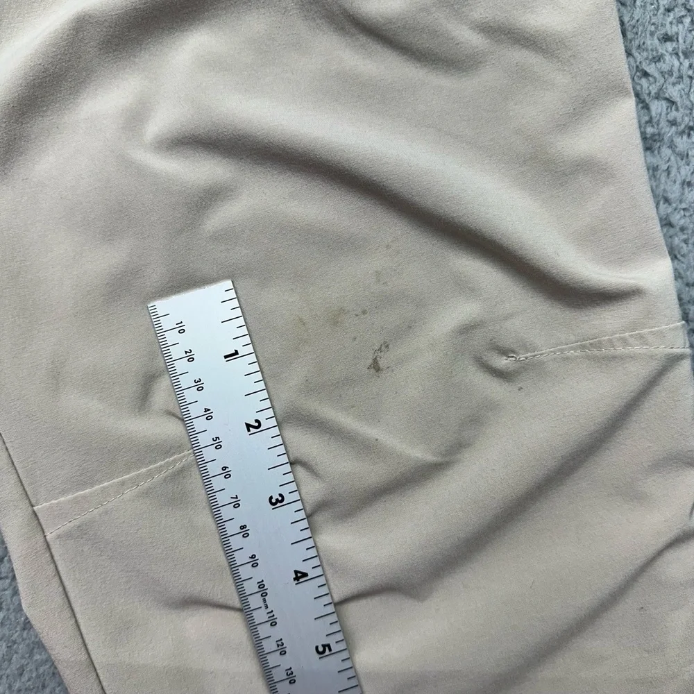 Columbia PFG XM3629 Mens Size 36W 30L Beige Cropped Cargo Fishing Outdoors Pants